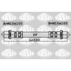 6606008 SASIC Тормозной шланг