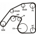 6PK2260D1 CONTITECH Поликлиновой ременный комплект