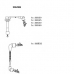 300/699 BREMI Комплект проводов зажигания