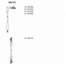 600/172 BREMI Комплект проводов зажигания