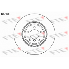 BS7186 FTE Тормозной диск