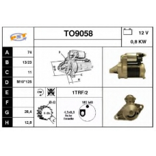 TO9058 SNRA Стартер