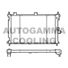 100669 AUTOGAMMA Радиатор, охлаждение двигателя