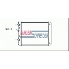 1313101 KUHLER SCHNEIDER Радиатор, охлаждение двигател