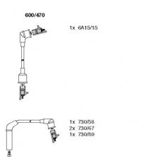 600/470 BREMI Комплект проводов зажигания