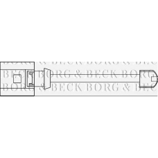 BWL3107 BORG & BECK Сигнализатор, износ тормозных колодок