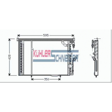 0320101 KUHLER SCHNEIDER Конденсатор, кондиционер