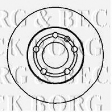 BBD4064 BORG & BECK Тормозной диск