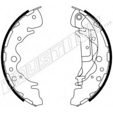 049.160 TRUSTING Комплект тормозных колодок