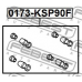 0173-KSP90F FEBEST Пыльник, управление корпуса скобы тормоза