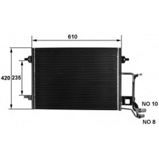 8FC 351 038-291 HELLA Конденсатор