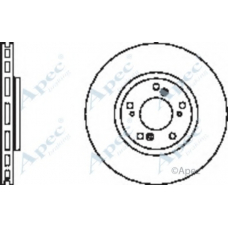 DSK2464 APEC Тормозной диск