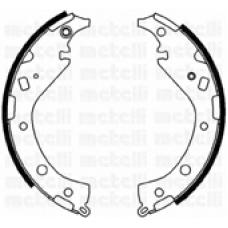 53-0437 METELLI Комплект тормозных колодок