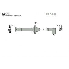 T457C TESLA Комплект проводов зажигания