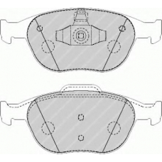 FVR1568 FERODO Комплект тормозных колодок, дисковый тормоз