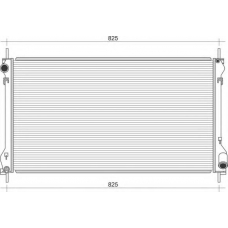 350213915000 MAGNETI MARELLI Радиатор, охлаждение двигателя