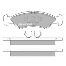 LVXL310 MOTAQUIP Комплект тормозных колодок, дисковый тормоз