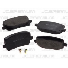 C12102PR JC PREMIUM Комплект тормозных колодок, дисковый тормоз