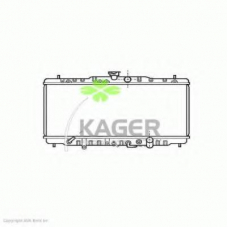 31-0483 KAGER Радиатор, охлаждение двигателя