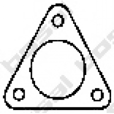 256-021 BOSAL Прокладка, труба выхлопного газа
