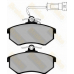 PA870 BRAKE ENGINEERING Комплект тормозных колодок, дисковый тормоз