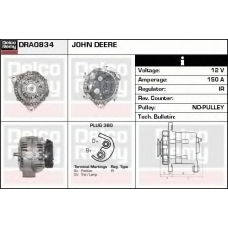 DRA0834 DELCO REMY Генератор