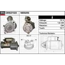 DRS3169 DELCO REMY Стартер