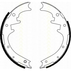 8100 10016 TRISCAN Комплект тормозных колодок