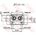 BWC196 TRW Колесный тормозной цилиндр