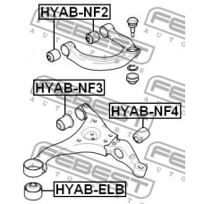 HYAB-NF3 FEBEST Сайленблок 