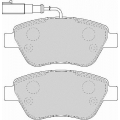 FD6916A NECTO Комплект тормозных колодок, дисковый тормоз