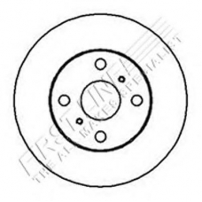 FBD072 FIRST LINE Тормозной диск