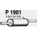 P1901 FENNO Глушитель выхлопных газов конечный