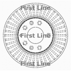 FBD1346 FIRST LINE Тормозной диск
