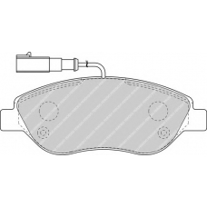 FSL1468 FERODO Комплект тормозных колодок, дисковый тормоз