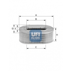 27.925.00 UFI Воздушный фильтр