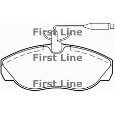 FBP3181 FIRST LINE Комплект тормозных колодок, дисковый тормоз