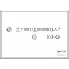 19030327 CORTECO Тормозной шланг