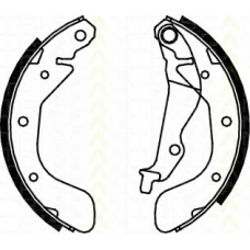 8100 21611 TRISCAN Комплект тормозных колодок