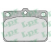 05P164 LPR Комплект тормозных колодок, дисковый тормоз