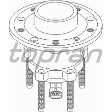 207 393 TOPRAN Ступица колеса