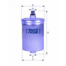 FI 8146/3 UNICO FILTER Топливный фильтр