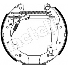 51-0088 METELLI Комплект тормозных колодок