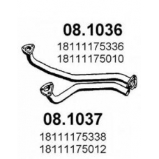 08.1036 ASSO Труба выхлопного газа