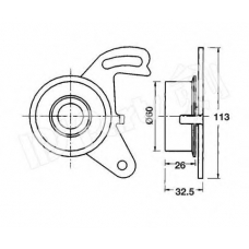 ITB-6502 IPS Parts Устройство для натяжения ремня, ремень грм