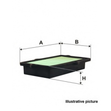 EAF3357.10 OPEN PARTS Воздушный фильтр