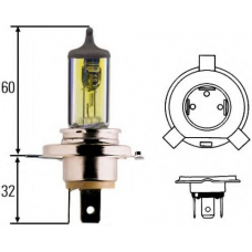 8GJ 002 525-341 HELLA Лампа накаливания, основная фара