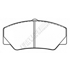 FBP1153 FIRST LINE Комплект тормозных колодок, дисковый тормоз
