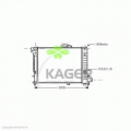 31-1585 KAGER Радиатор, охлаждение двигателя