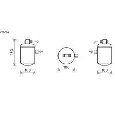 CSD004 AVA Осушитель, кондиционер